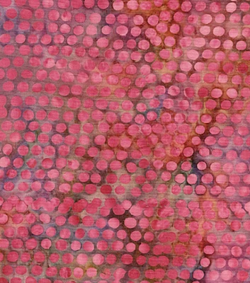 Fruit Punch Dots Batik Cotton Fabric