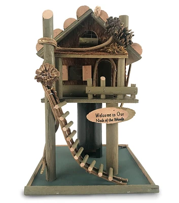 Zingz & Thingz Tree House Bird Feeder