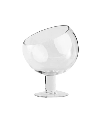 10" Glass Footed Bowl by Park Lane