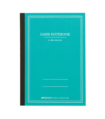 Itoya ProFolio Oasis Notebook, Medium, Wintergreen