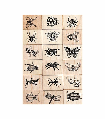 Hero Arts 18 Pack Ink 'n Stamps Bugs