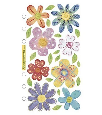 Vellum Pastel Flowers