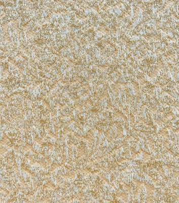 Beige & Gold Floral Jacquard Knit Fabric