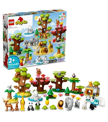 LEGO 142pc Duplo Wild Animals of the World 10975 Building Toy Set