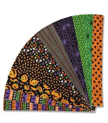 Hi Fashion 2.5" Halloween Fun Cotton Strip 40pc