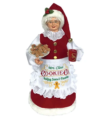 Santa's Workshop 15" Mrs. Claus Cookie Co