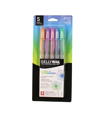 Sakura Gelly Roll Silver Shadow Pen Set 5pc