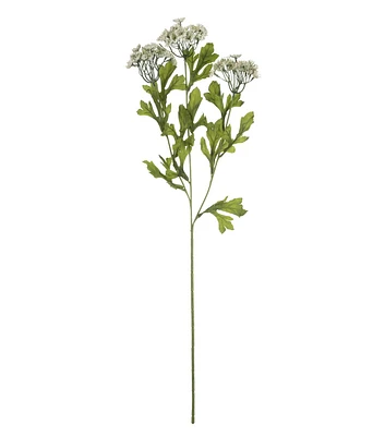 29" White Queen Anne's Lace Stem by Bloom Room