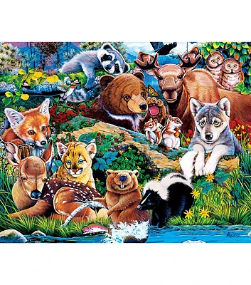 MasterPieces 8" x 10" World of Animals Jigsaw Puzzles 400pc