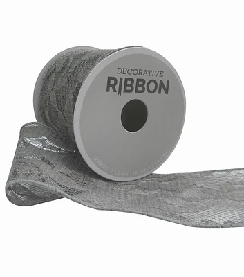 Decorative Ribbon 2.5''x15' Lace Ribbon