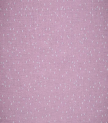 Scattered Dots Tickled Pink Valentine's Day Cotton Fabric