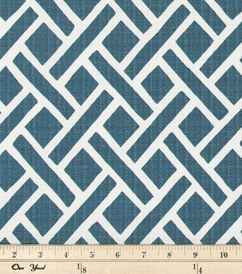 Premier Prints Outdoor Fabric Eastwood Deep River Luxe