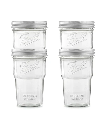 Ball Nesting Jar Pint 4Pk