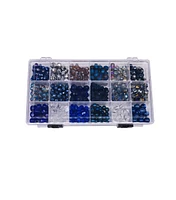 569ct Navy Blue Glass Bead Kit by hildie & jo