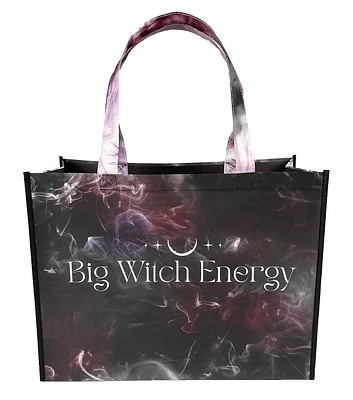 17" Halloween Big Witch Energy Reusable Tote