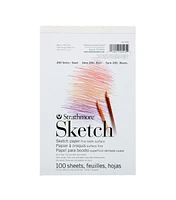 Strathmore Sketch Paper Pad 200 Series 5.5" x 8.5" Tape-Bound