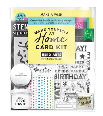 Hero Arts 5.5" x 8.5" Bold Birthday Card Making Kit