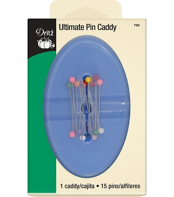 Dritz Ultimate Magnetic Pin Caddy with Ball Pins