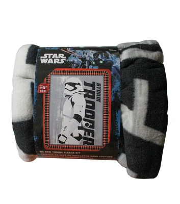 48" Wide Star Wars Stormtrooper No Sew Fleece Blanket Kit