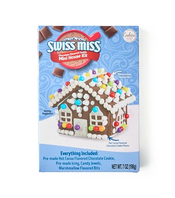 7oz Christmas Swiss Miss Mini Gingerbread Cookie House Kit