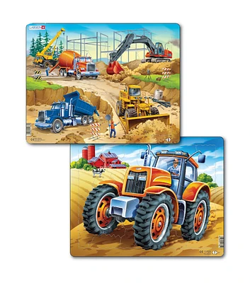 Springbok 30pc Construction Childrens Jigsaw Puzzle 2pk