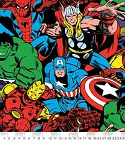 Marvel Comics Fleece Fabric  Comic Pack