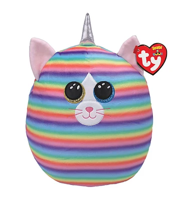 Ty Inc Squish A Boos Multicolor Heather the Cat Plush Toy