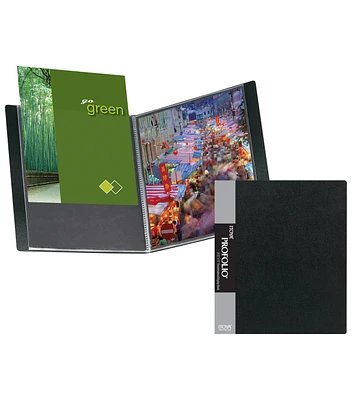 Itoya 11''x14'' Art Portfolio Display Book Black