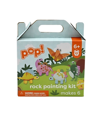 6ct Dinosaurs Rock Painting Kit by POP!