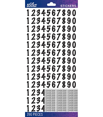 Black Dot Med Numbers