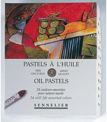 Sennelier 24ct Still Life Cardboard Oil Pastels