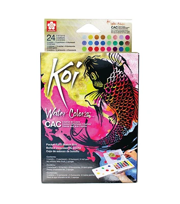 Koi Creative Art Colors Watercolor Set 24pc