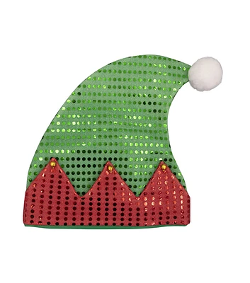 12" Christmas Elf Santa Hat by Happy