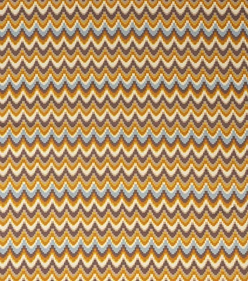 Stitch & Sparkle Brown Ikat Duck Cotton Canvas Fabric