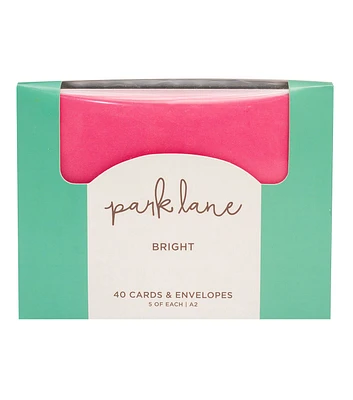 80ct Bright A2 Cards & Envelopes by Park Lane