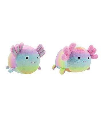 12" Tie Dye Pink Axolotl Smoochy Pals Assorted Plush Toys 1ct