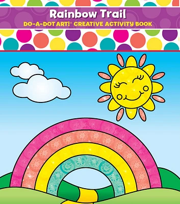 Do-A-Dot Art! 8.5" x 11" Rainbow Trail Creative Activity Book