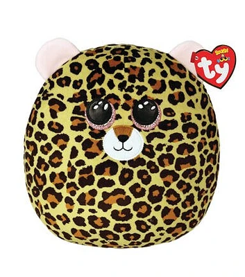 Ty Inc 10" Squish A Boos Livvie Leopard Plush Toy