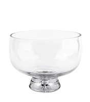 6'' Clear Glass Vase With Bubble Base by Bloom Room