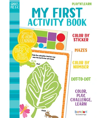 Bendon My First Activity Book With Stickers