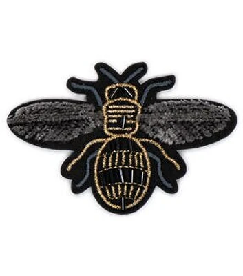 3" Bee Iron On Patch by hildie & jo