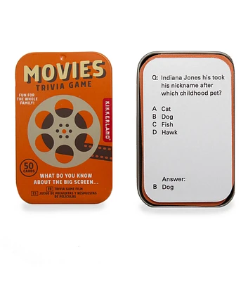 Kikkerland Movies Trivia Game