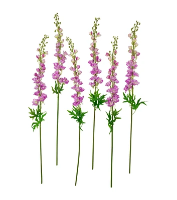 Northlight 40" Magenta Delphinium Stems 6ct