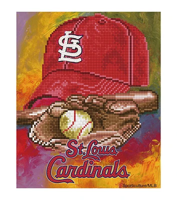 Sporticulture 13" x 15" MLB St. Louis Cardinals Diamond Painting Kit