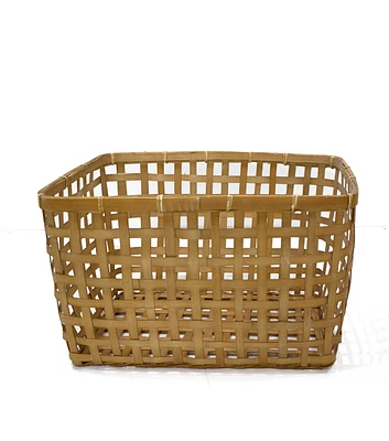 16" x 11" Bamboo Weave Basket by Place & Time