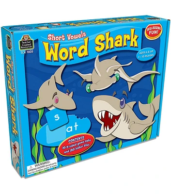 Teacher Created Resources 160ct Word Shark Short Vowels Game