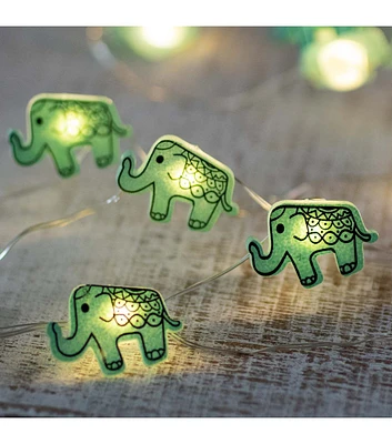 Northlight 10-Count LED Elephant Fairy Lights - Warm White