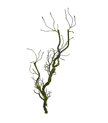 Nearly Natural 32" Moss Twig Vine Artificial Plant 4ct