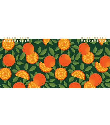 Denik 14" Oranges & Greenery Weekly Undated Planner