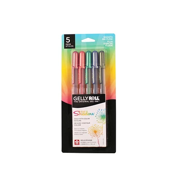 Sakura Gelly Roll Gold Shadow Pen Set 5pc